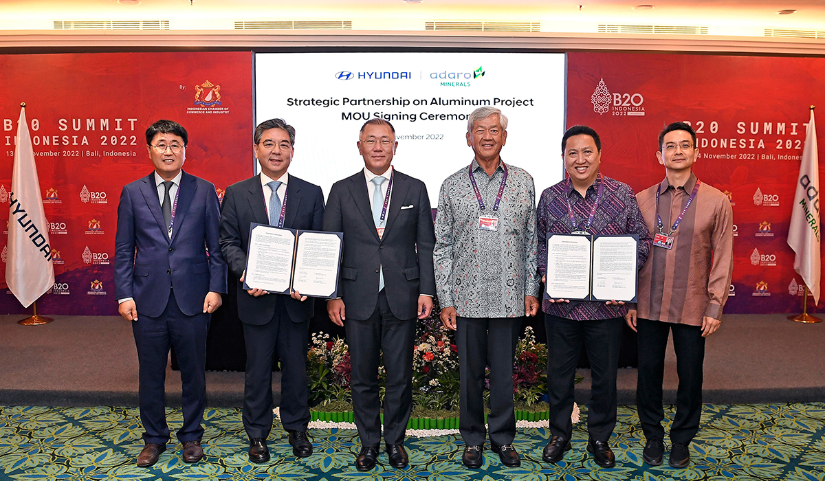 Hyundai asegura el suministro de aluminio verde para sus autos